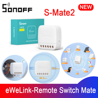 SONOFF S-mate2 Extreme Switch Mate Local Control Mechanical Switch Support MINI Size Two-Way eWeLink Remote Control via MINIR4