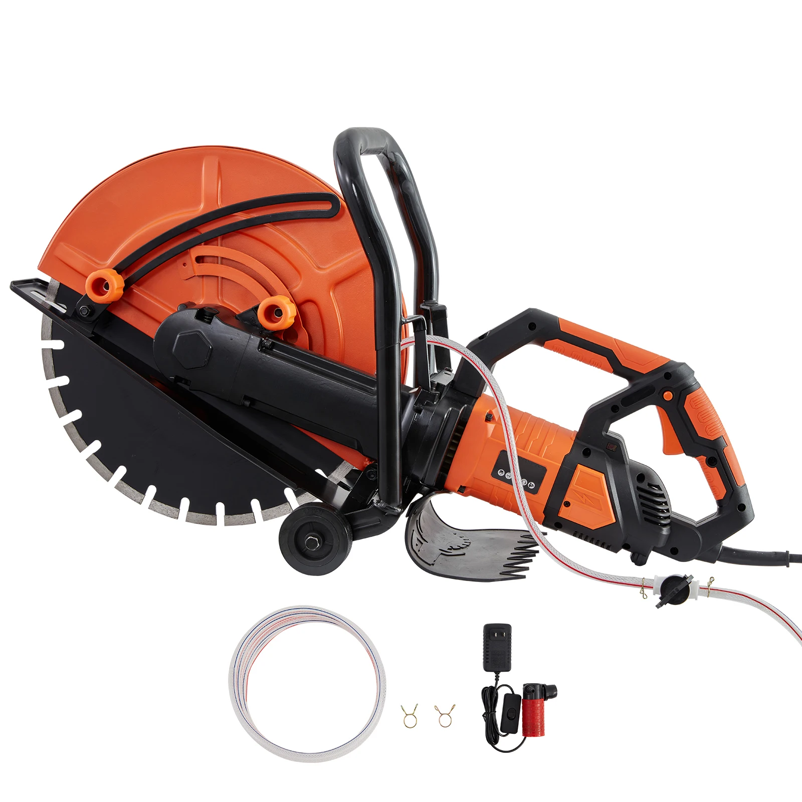 

SucceBuy Electric Concrete Saw 16 in 3200 W Motor Circular Saw Cutter with Max. 6 in Adjustable Cutting Depth for Stone Brick