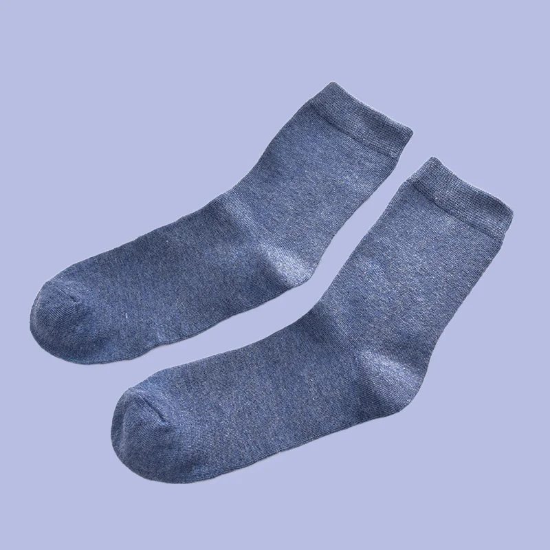 Chaussettes rétro en coton pour hommes d'affaires, tube moyen, simple, japonais, printemps, été, document solide, 5/10 paires, ins