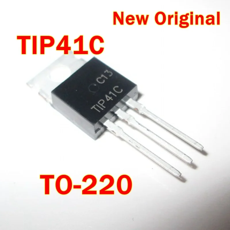 

1Pcs to 100Pcs Tip41C T1P41C To-220 New Original Complementary Silicon Plastic Power Transistors