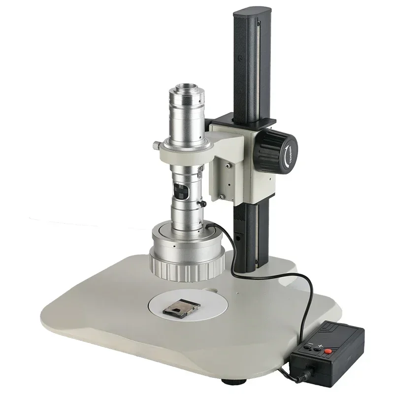 20X-150X manual 3D microscope with bracket, 360 degree rotation, 3D high-definition microscope lens