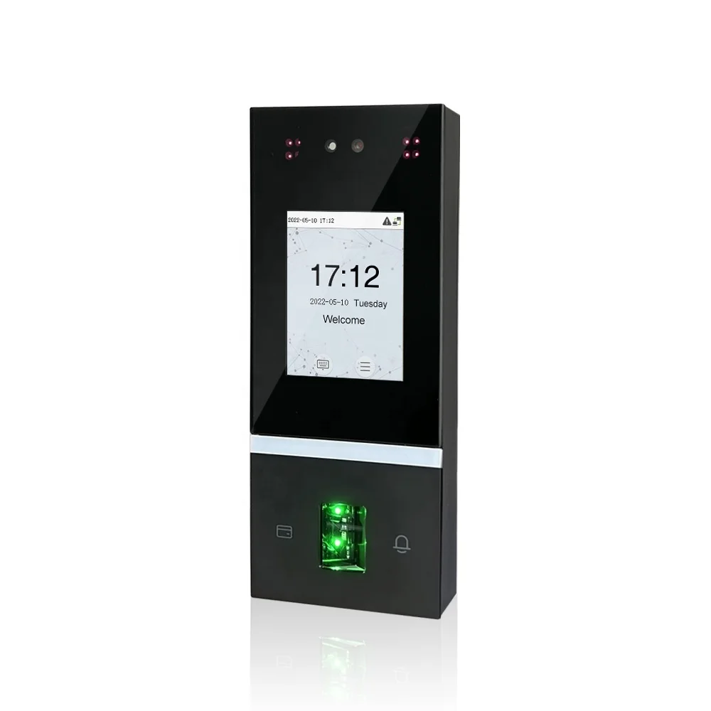 Face Recognition Biometric Time Attendance and access control system with WIFI function support web software UTime Master FA2000