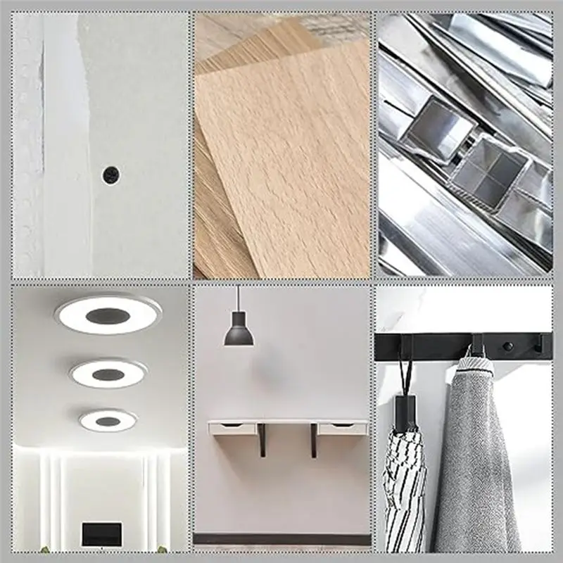 -[Retail TX] Expansion Screw Petal Nut, X 20 Petal Shape Metal Nut Jack Nuts Petal For Hollow Wall Iron Plastic Thin Metal Th