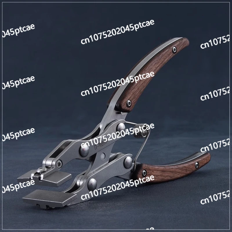 

Handmade DIY Artisan Leather Craft Tools Leather Flat Pliers Stainless Steel Professional Double Pliers