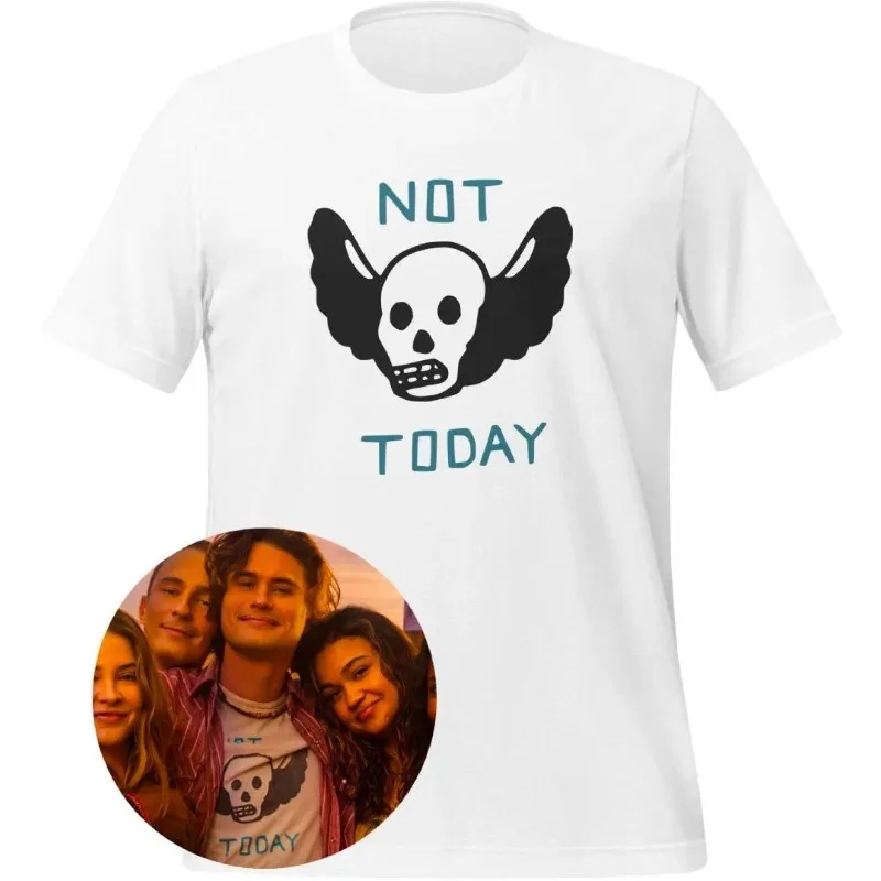 2026 Unisex Outer Banks Not Today Graphic T‑Shirt John B Inspired OBX Fan Aesthetic Casual Summer Short Sleeve Tee