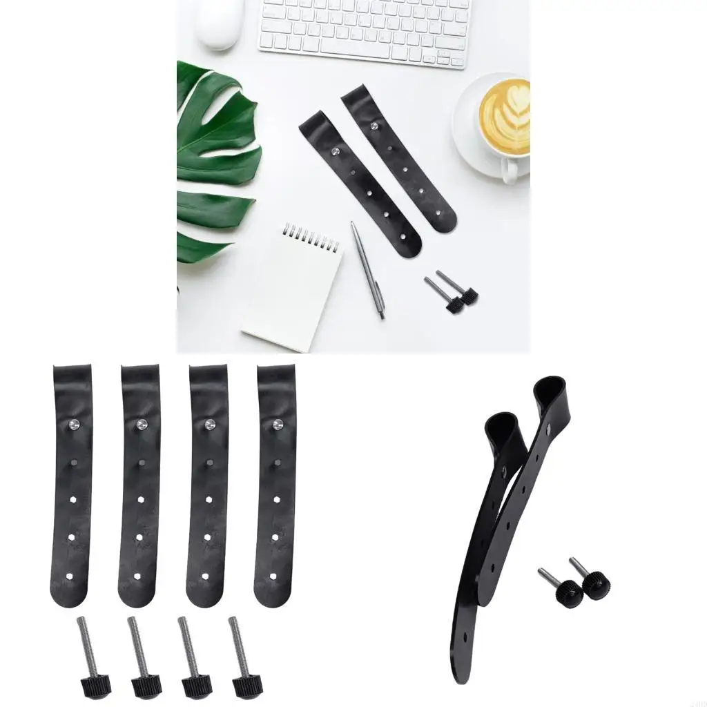 Premium Leather Keyboard Stand Strap with Adjustable Length Perfect for Secure and Stable Electronic Piano Performances 24BD