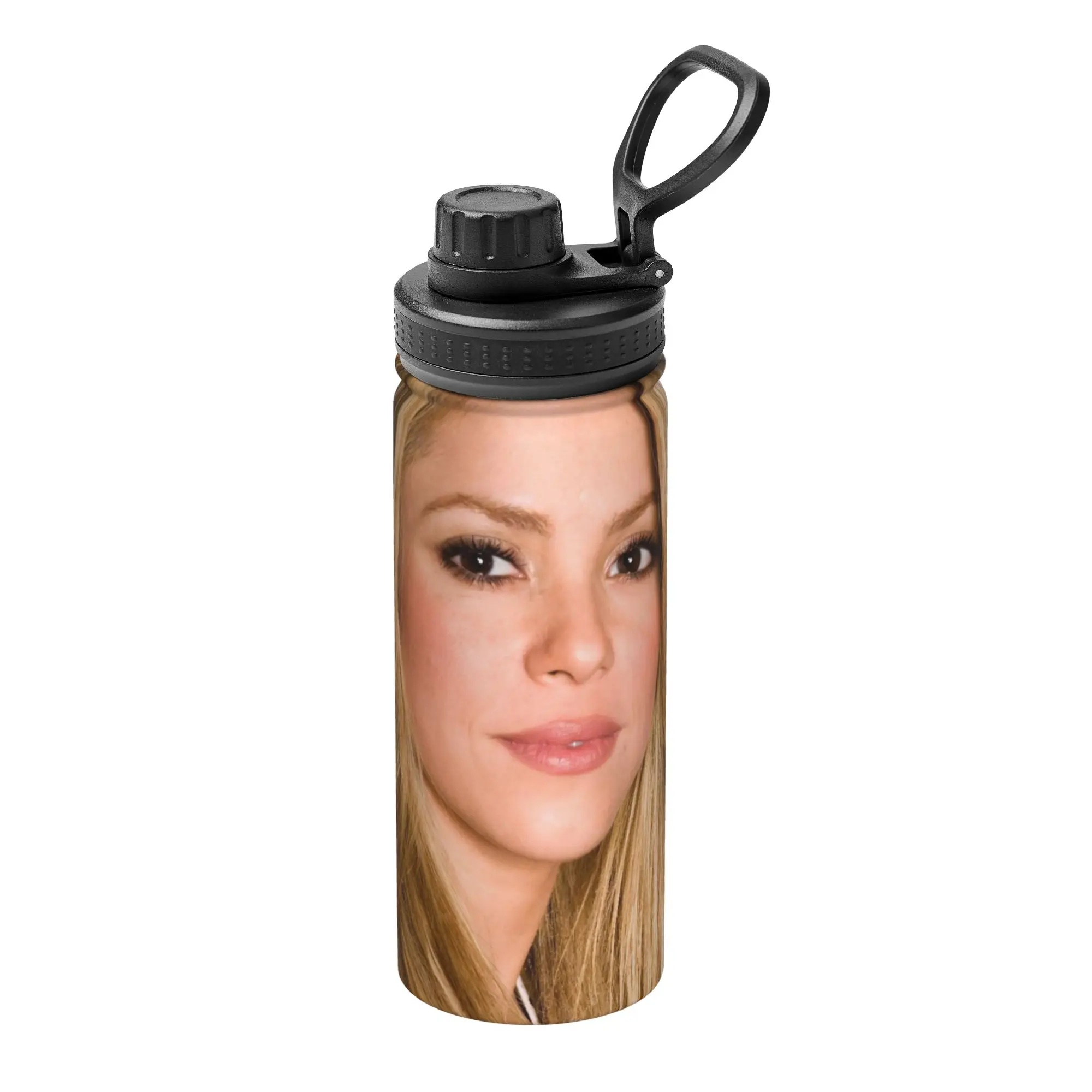 Singer S-Shakira 18OZ Sports Insulated Kettle  Thermal Cup Vacuum Flask Double Wall Mugs Water Bottle