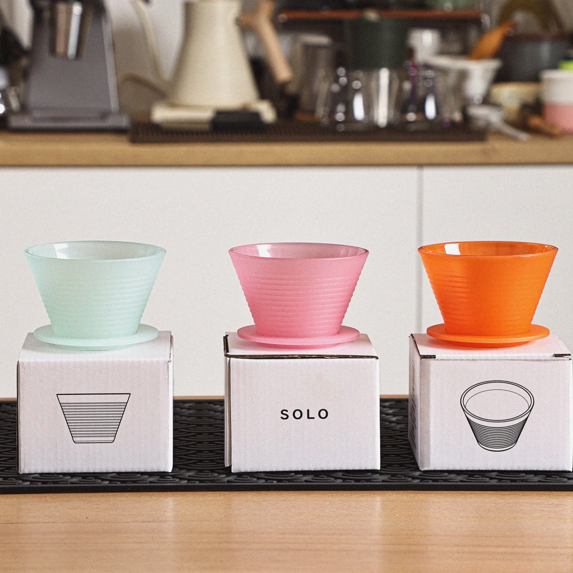 Solo Dripper 2025WBrC Taza de filtro de cé doméstico vertido a mano estilo checo George Captain marca accesorios de utensil...