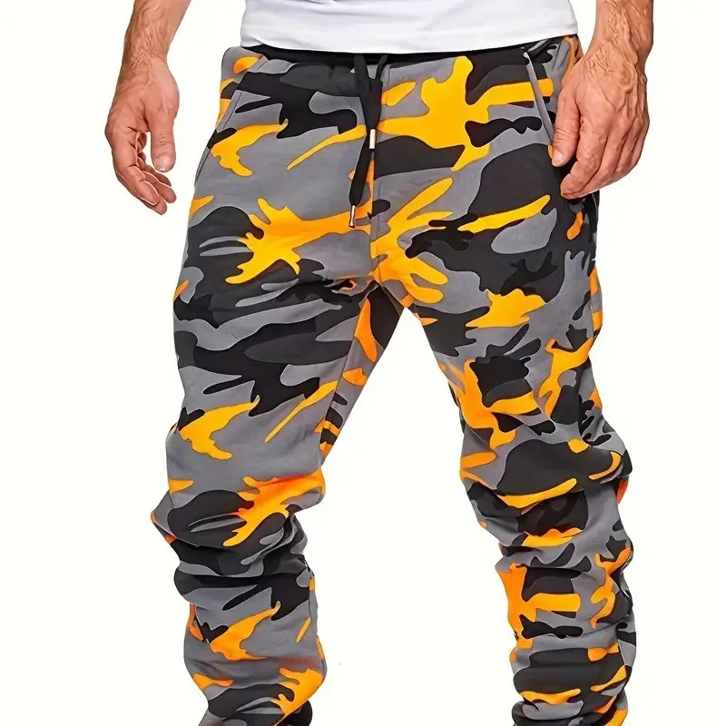 

2026 Cross-border Pants Men Loose Harem Leggings Spring and Summer New Casual Pants Trendy Fashion Camouflage Sweatpants