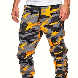 2026 Cross-border Pants Men Loose Harem Leggings Spring and Summer New Casual Pants Trendy Fashion Camouflage Sweatpants