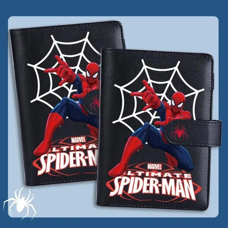 Disney Spider Man Peripheral Ledger Student A6 Notebook Binder Portable Diary Children Friends Girls Gift Stationery Wholesale