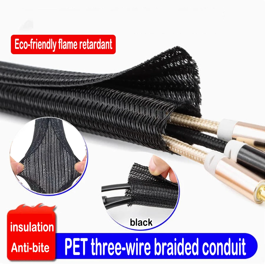 Cable organizer self-closing insulated wrap wire protector cable wrap cover