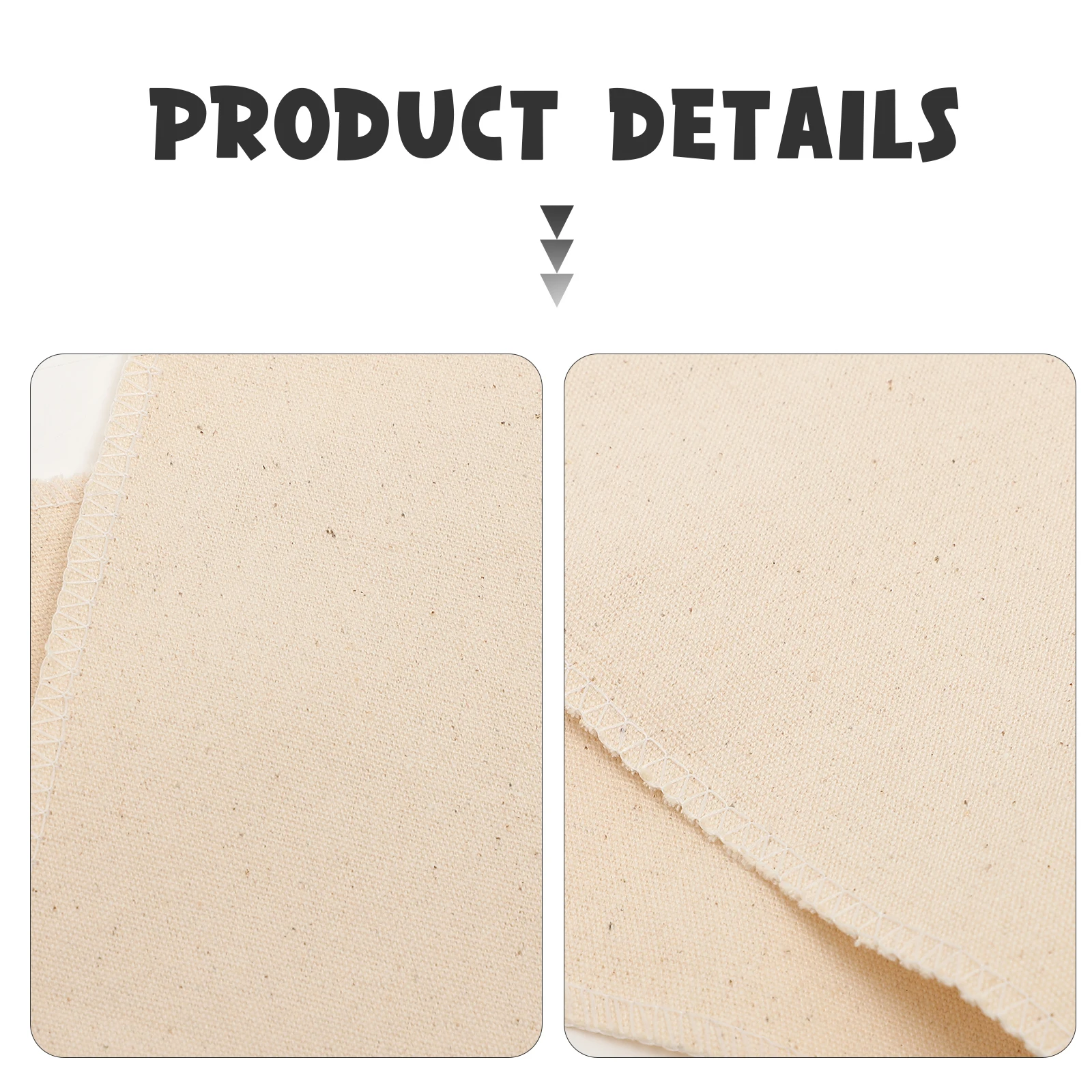 

2Pcs Bread Proofing Cloth Premium Canvas Fermentation Liner for Dough Baking Reusable Kitchen Bakery Tool Pastry Making Supplies