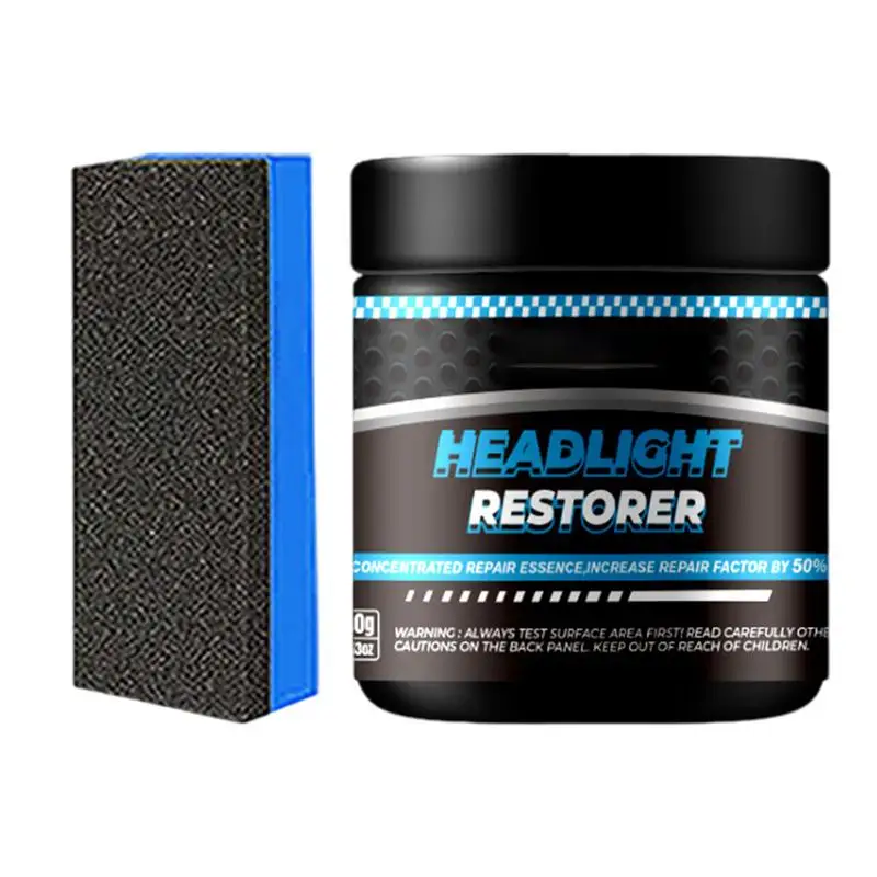 

Auto Headlight Lens Restorer 100g Headlamp Repair Car Lights Cleaner Headlights Cleaner And Restoration Head Light Coating