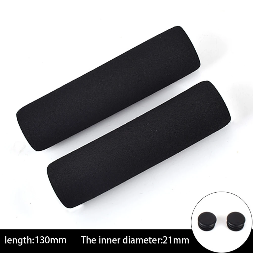 2x Bicycle Bike MTB Handlebar Tube Sponge Foam Rubber Handle Bar Grips Kits Sets 7mm X 130mm 150mm 195mm 350mm 500mm Covers