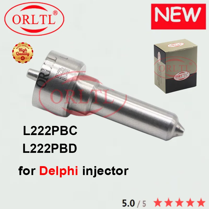 ORLTL L222PBC L 222 PBC L222 PBC COMMON RAIL FUEL INJECTOR NOZZLE FOR DELPHI