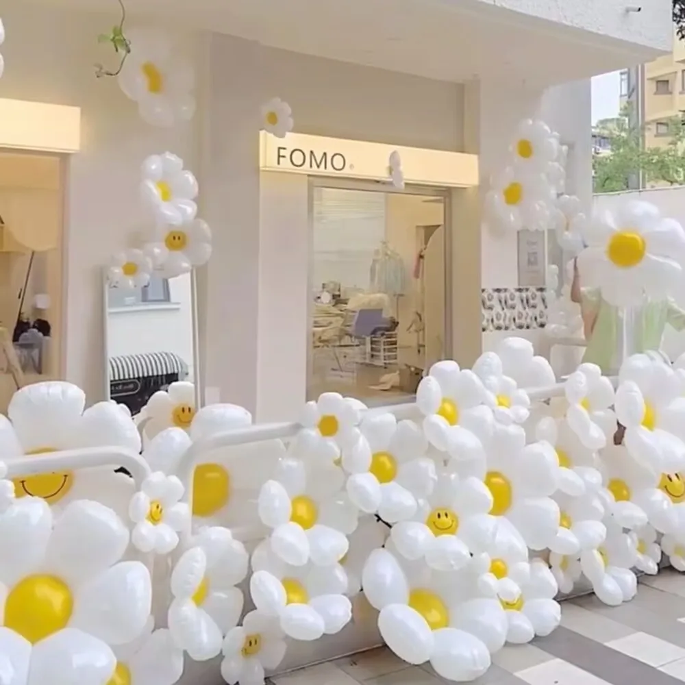 11Pcs Daisy Balloon…