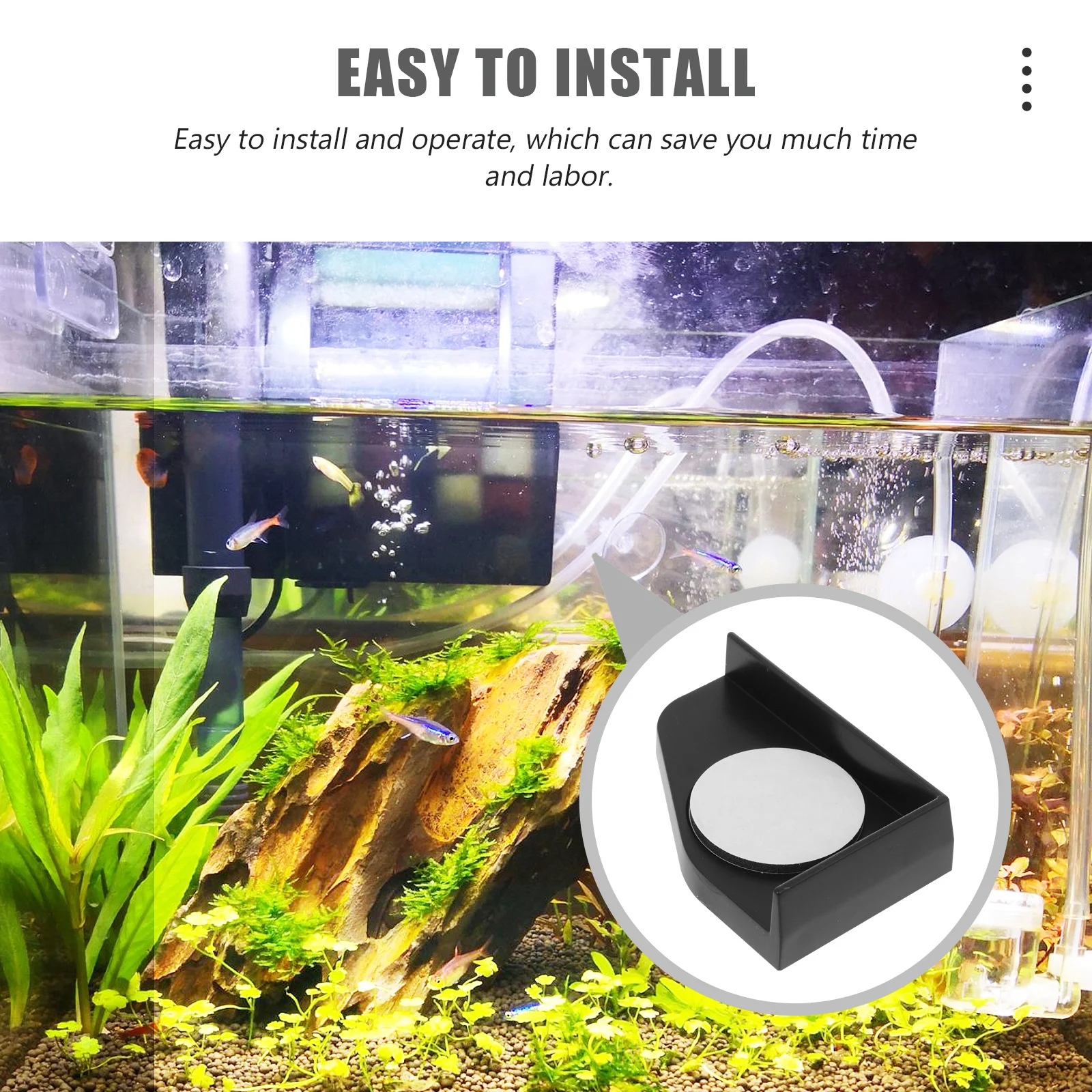 4 Stück Anti-Kollisions-Eckenschützer, sichere Schutzpolsterung für Aquarien, exquisite Verarbeitung, einfache Installation, Aquarium-Ecke