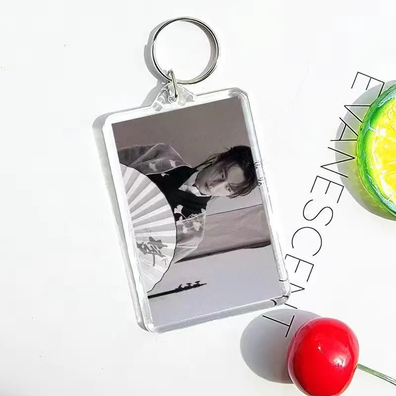 Wang Yibo Xiao Zhan Cosplay Acrylic Keychain Bo Jun Yi Xiao Cute Bag Pendant Keyring Decoration Jewelry Accessories Fans Gift