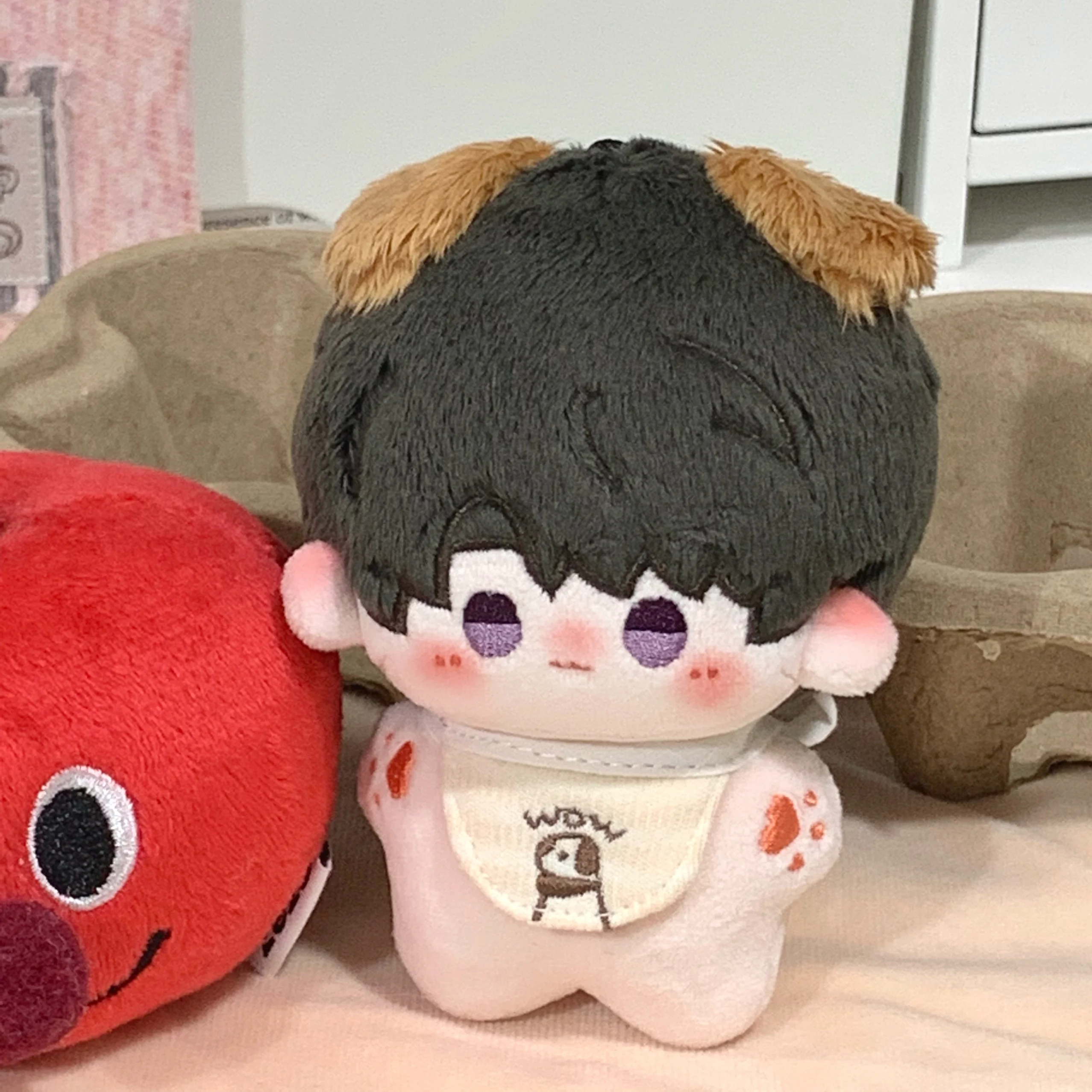 Liefde en Deepspace 10 cm Mini Katoenen Pop Rafayel Sylus Zayne Xavier Caleb Leuke Fanmade Originele Anime Otome Game Plushie Gift