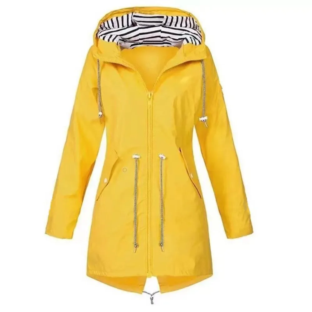 

Женская зимняя куртка для активного отдыха, водонепроницаемая, ветрозащитная, с капюшоном, на флисовой подкладке, теплая ветровка