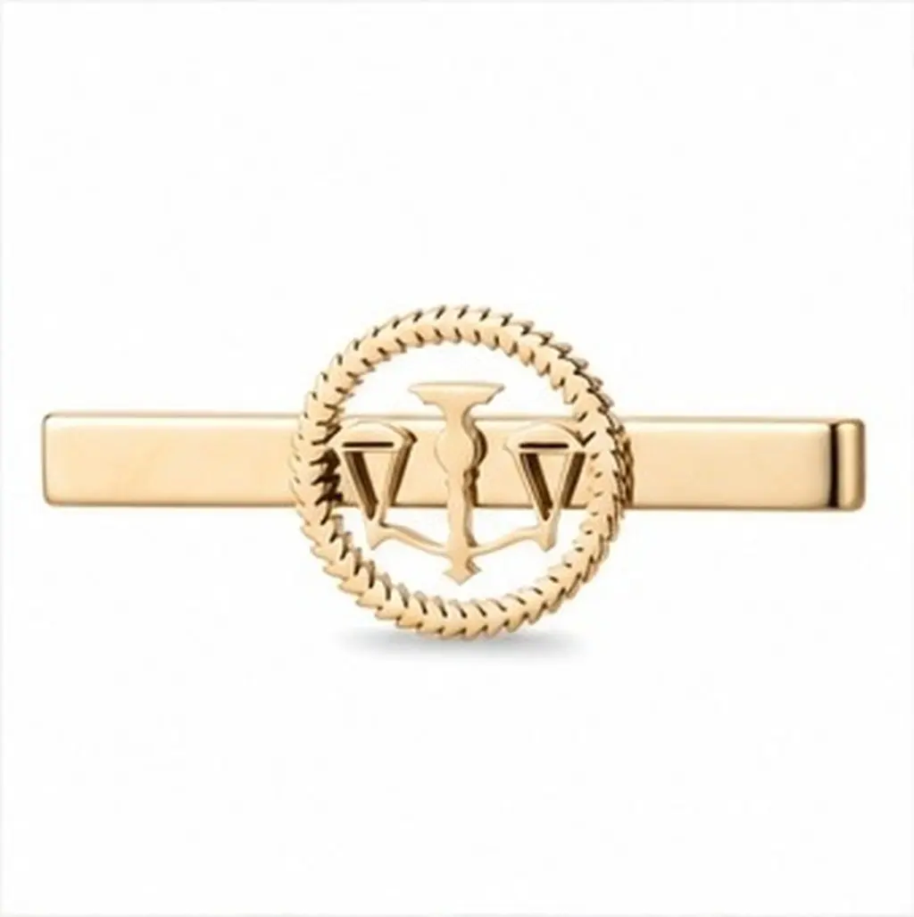 2Pcs Metal Stainless Steel Tie Clips For Men Accessories New Year Party Accessories Libra Scale Design Sleek Dress
