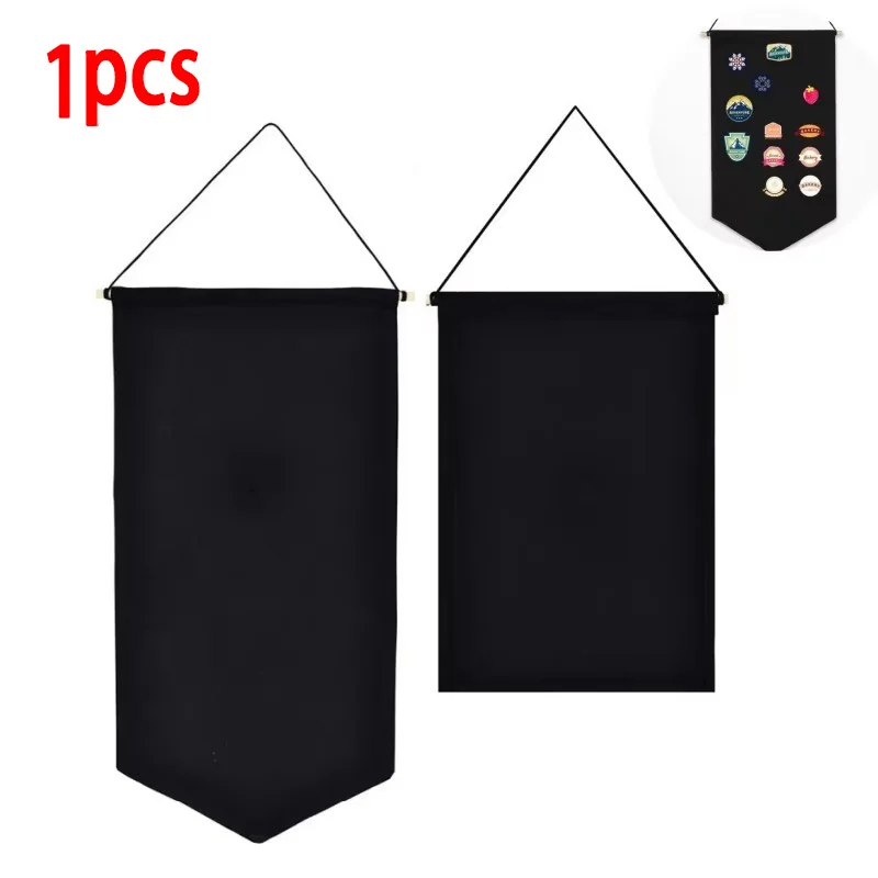 

1PCS Storage Hanging Brooch Display Hanging Storage Display Clothes Hanging Wall Pennant Brooch Board Badge Badge Box Pin