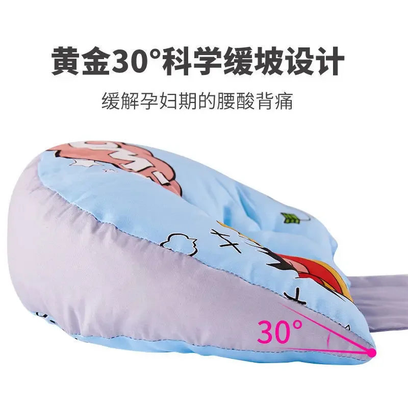 8 warna bantal penyangga pinggang wanita hamil bantal artefak tidur sisi dapat disesuaikan bantal katun produk bersalin multifungsi