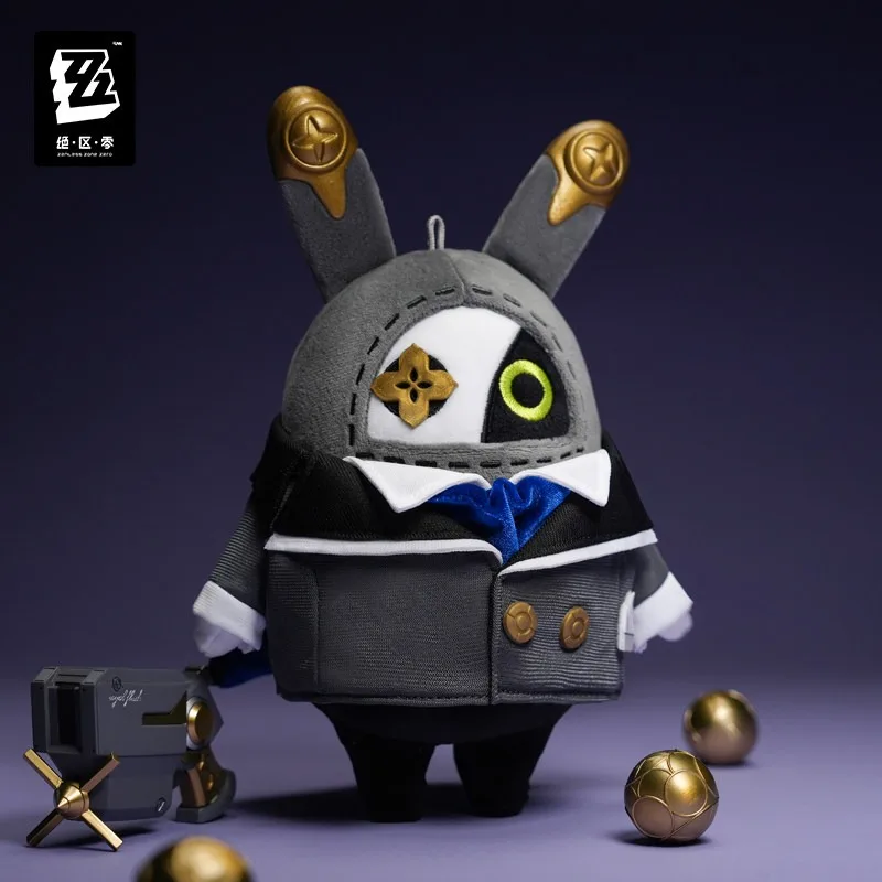 [Official]Game Zenless Zone Zero Bangboo Pendant miHoYo Robin Butler Plush Doll Keychain Mascot Desktop Ornament Cosplay Gifts