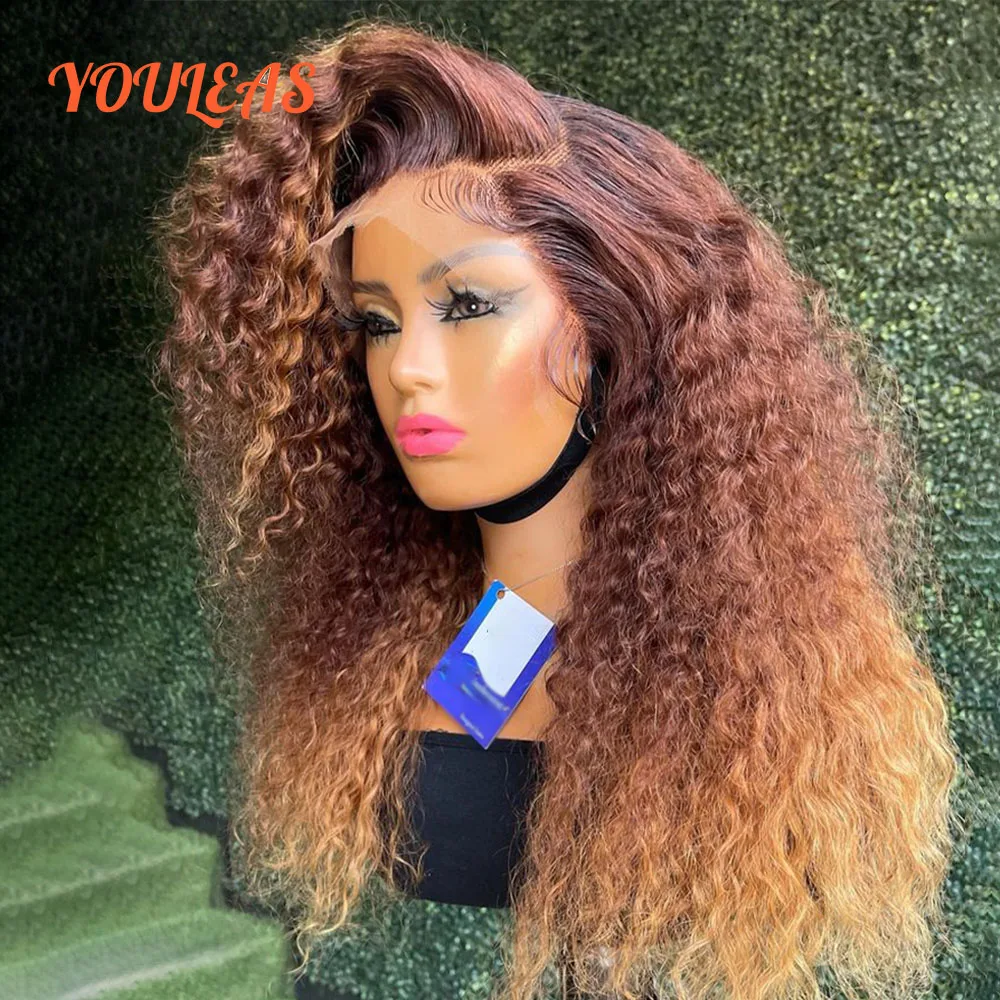 Выделите блондинку вьющиеся парики бразильского