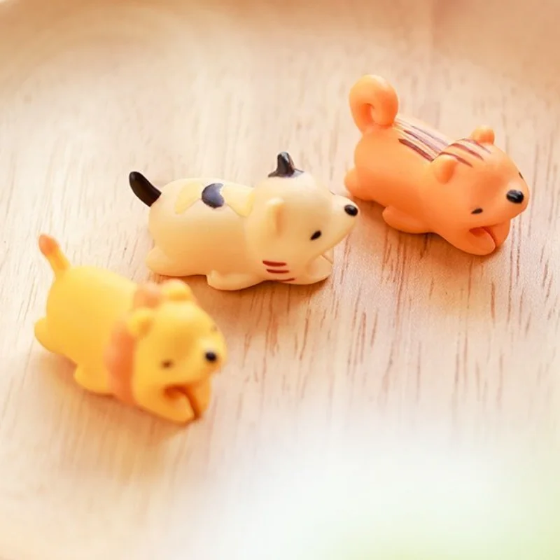 New Cartoon Animal Cable Protector Usb Line Earphone Cable Protector Charger Cartoon Bite Data Line Protectors Cable Organizer