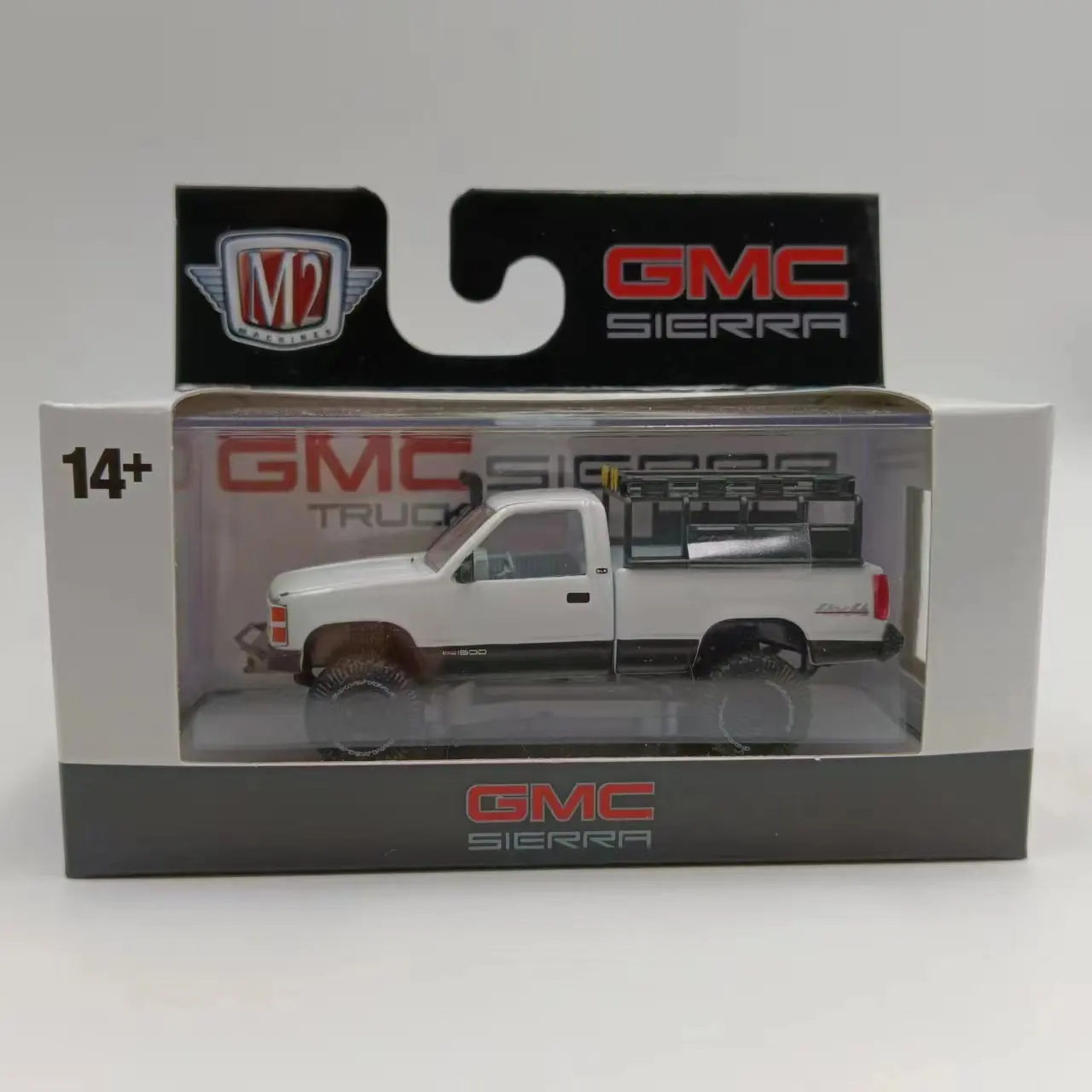 

M2 Machines 1/64 1998 GMC Sierra 1500 4X4 Модель автомобиля из сплава, игрушка, редкая коллекция