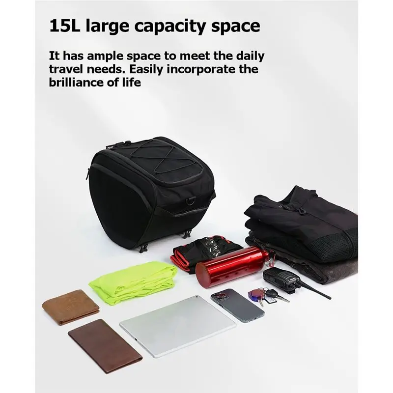 Precise Waterproof Tunnel Tank Bag Motorcycle Scooter Pedal Tool Travel Luggage Storage Bag For Motorbike Underseat Tunnel
