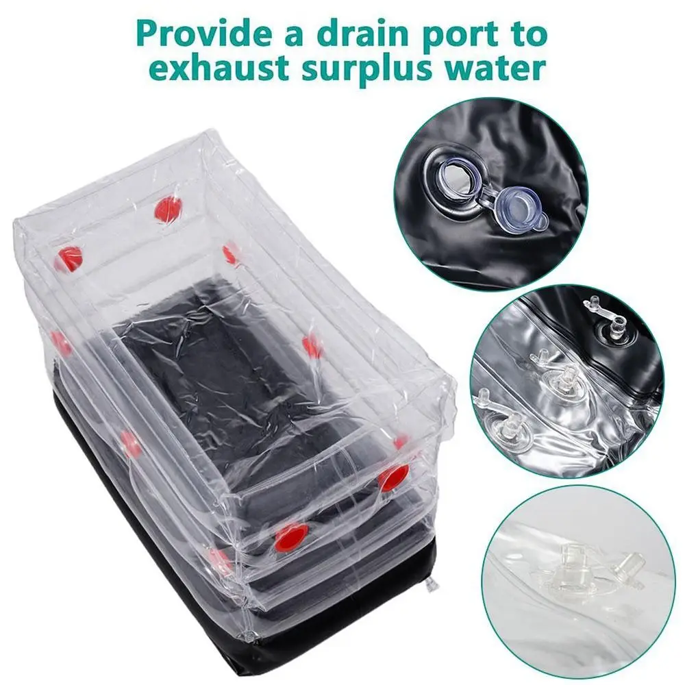 Round With Plugs Filters Mushroom Grow Bag Fresh Air Exchange Mushroom Monotub Kit Grow Bag