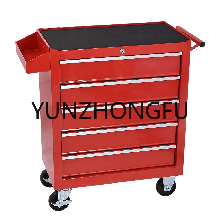 DA-25 5 Drawer Storage Tool Box Trolley Workshop Hardware Mobile Multi-Functional Auto Car Repair Maintenance Toolkit Cabinet