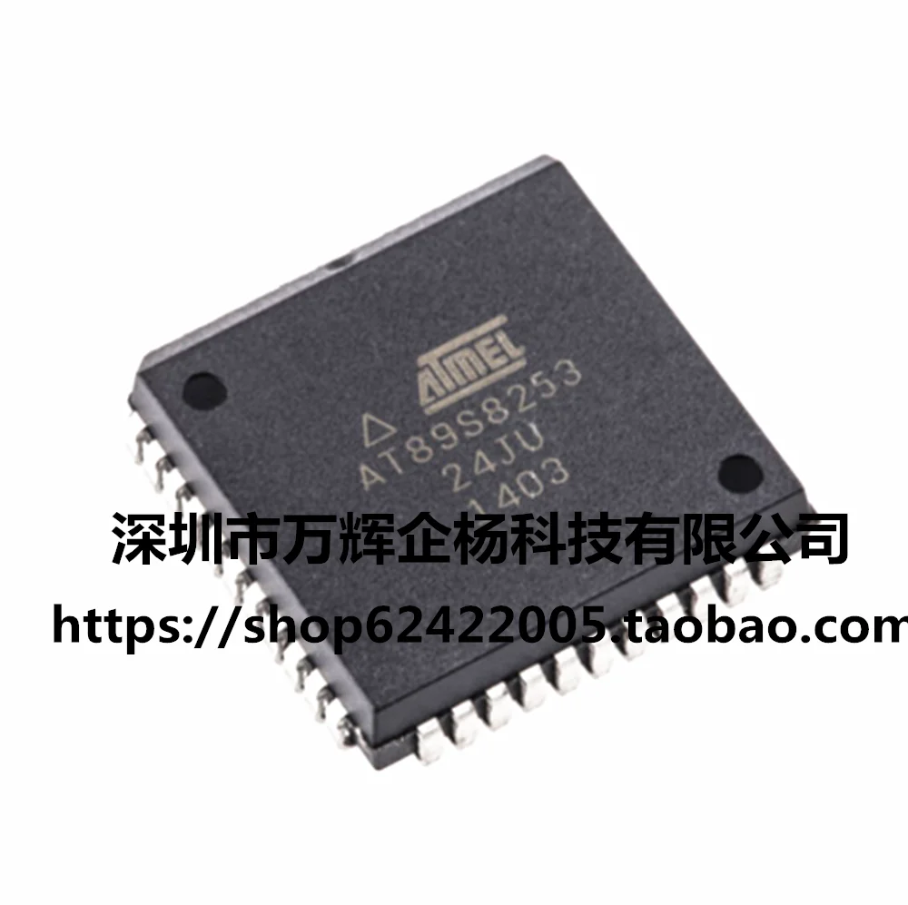 AT89S8253-24JU Importação Original, Inclui 9.45 10.5