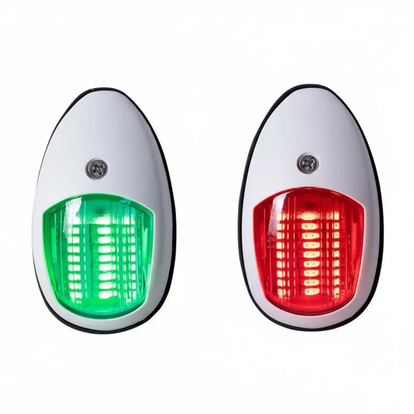 Boat Navigation Signal Lamp LED Port Starboard Indicator Light 12V 24V Marine for Night Travel