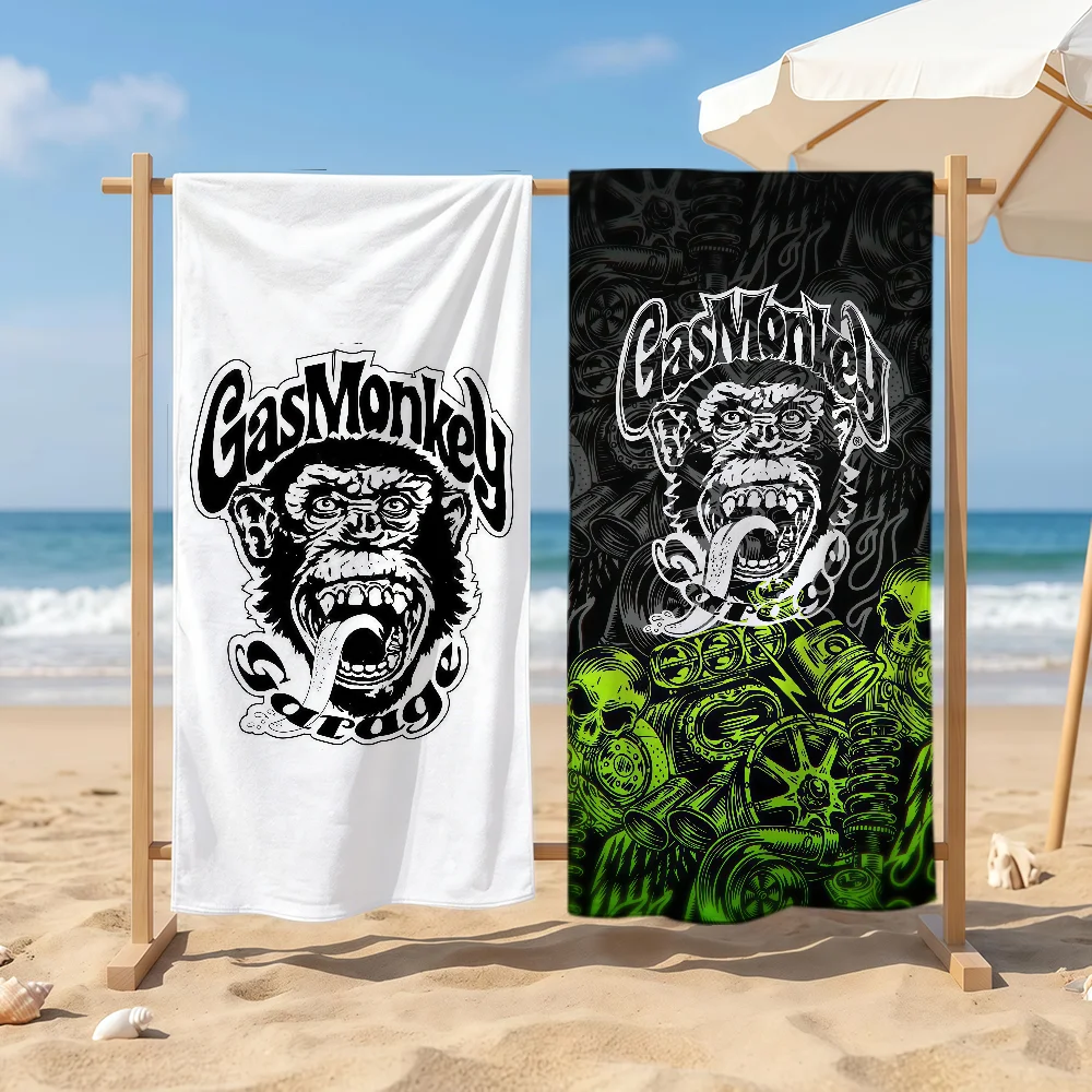 Cool G-Gas Monkey G-Garage Towel Sports Quick Dry Travel Camping Sandproof Soft Light Large Beach Towel