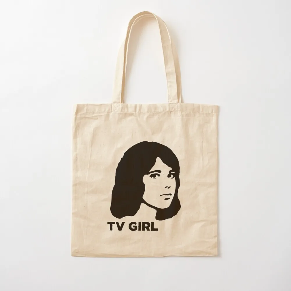 

TV Girl band merch Tote Bag canvas tote bag Women's shopper bag university shopper cute pouch Canvas Tote