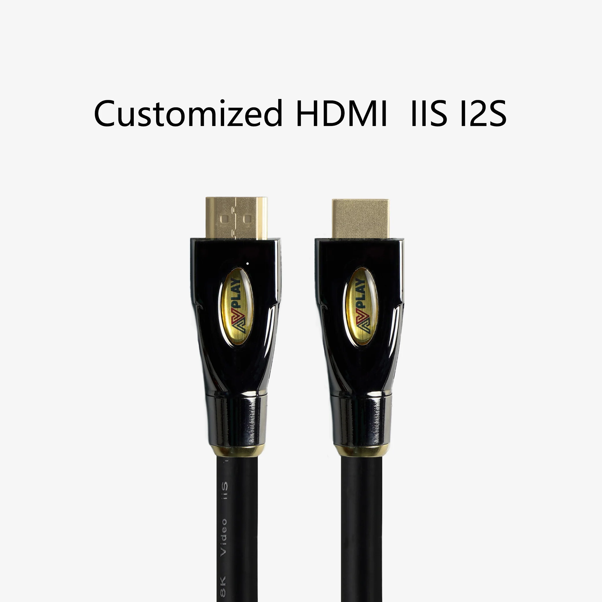 AVplay HD-300 99.99% 실버 맞춤형 하이엔드 오디오 DAC, DDC CD HD-MI IIS RJ45 디지털 와이어 플레이어, DAC 4K 8K 케이블 연결