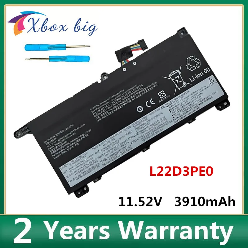 

L22D3PE0 Laptop Battery For Lenovo ThinkBook 14 G6 IRL L22D3PE0 L22M3PE0 11.52V 3910mAh 45Wh