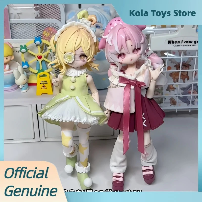 Caja ciega de la serie True Minty Sea Gems, figura de acción de 8 puntos Minty V2 Bjd, figuras Kawai, caja misteriosa, coleccionar juguetes, regalos