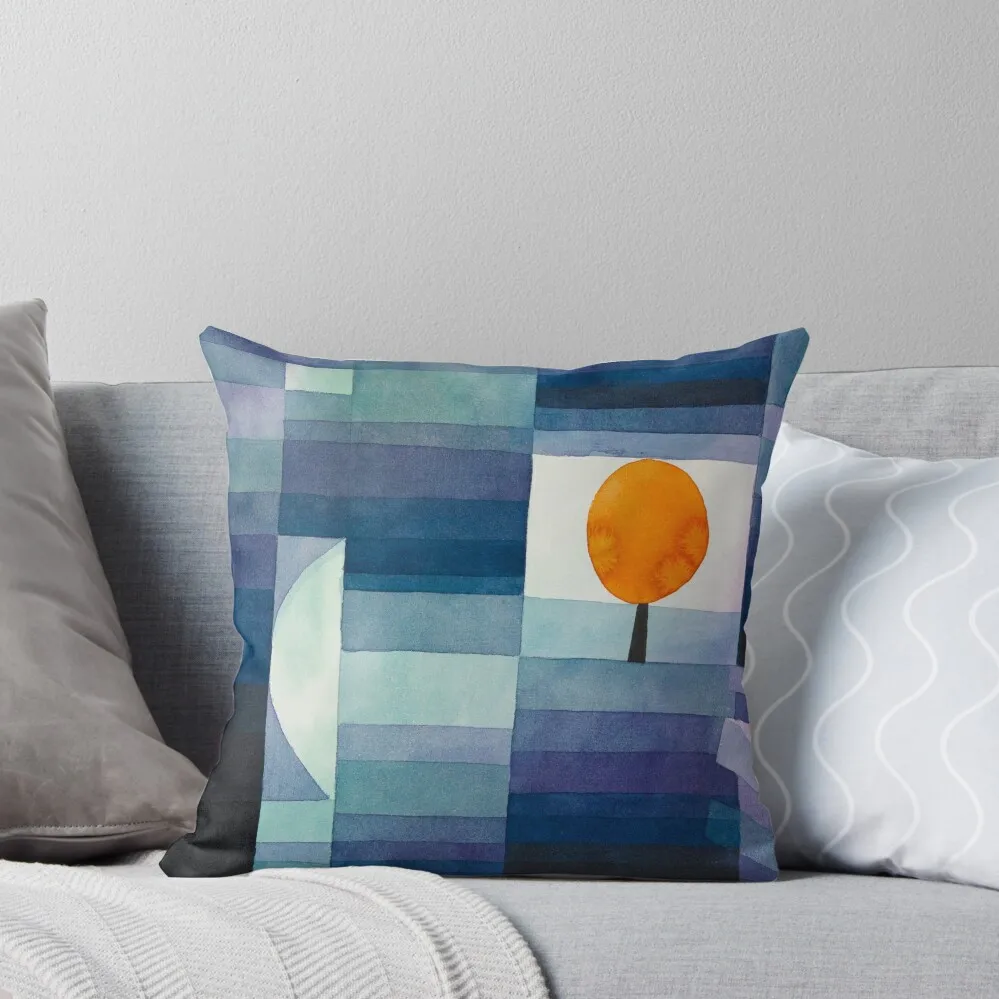 HD The Harbinger of Autumn 1922 by Paul Klee Throw Pillow Sofa Cushion Cover christmas supplies Pillow