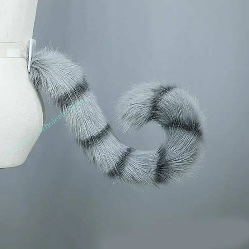 R7uf mignon cosplay pour chat tail peluche chaton oreille prétendue costume costume cadeau