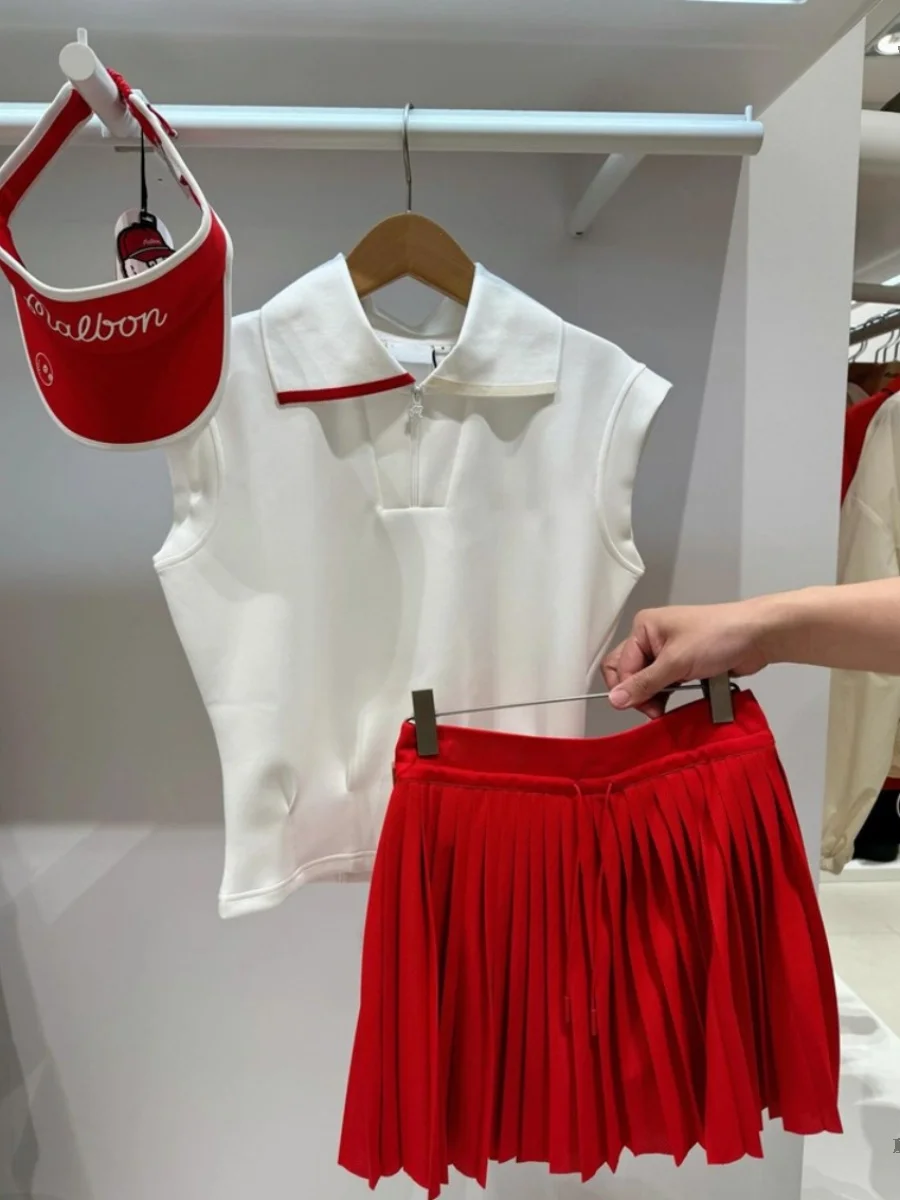 

Plus Size Faionable Ne Svel Skirt Set Women's Sport Sle Anti-Aging Ele Two-Piece Set Polyester Fiber Summer Wear