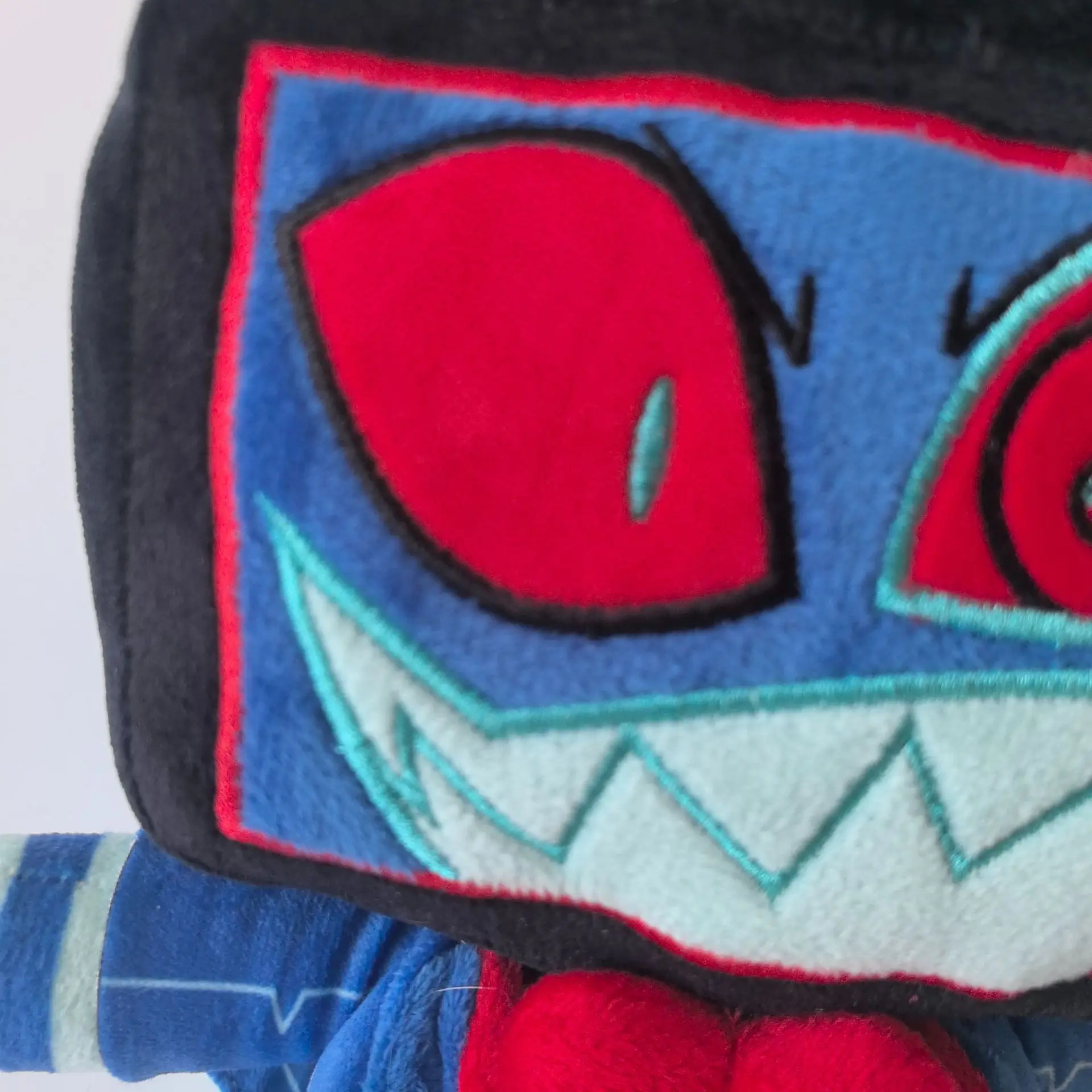 25CM Hazbin Anime Alastor Vox Valentino Geen Kenmerken Hanger Figuur Plushie Hanger Rugzak Decor Sleutelhanger Gift Accessoire