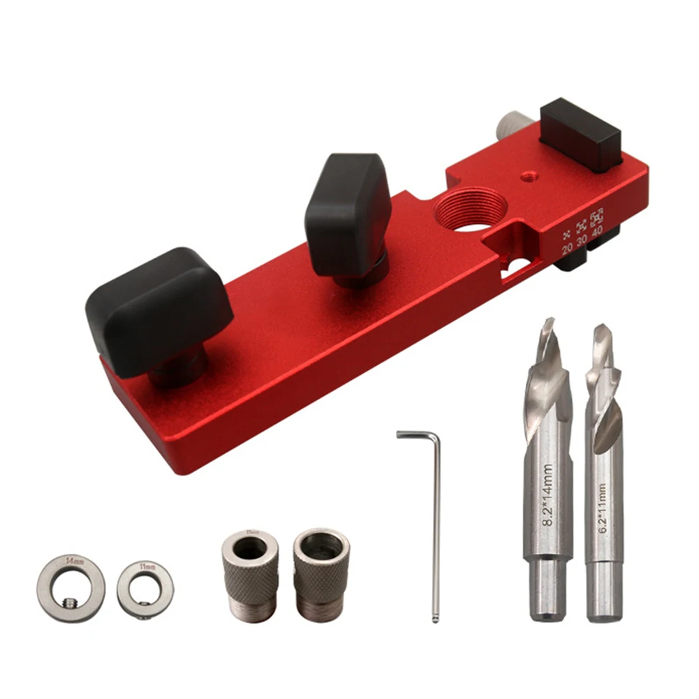 Tapping Tool Red And Black Aluminum Profile Puncher DIY Projects Easy Alignment Flexible Drilling Options DIY Projects