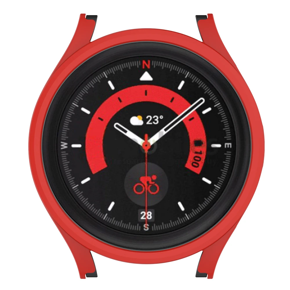 Жесткий пластиковый защитный чехол из поликарбоната для Samsung Galaxy Watch 5 Pro, 45 мм, защитный чехол для умных часов, аксессуары для часов