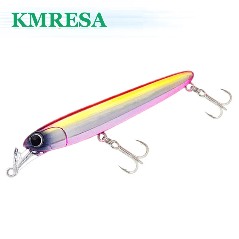 New Japan Fishing Lure Rocket Bait 75mm 13g Sinking Pencil Lures Long Casting Salt Bait For Sea Bass Snapper