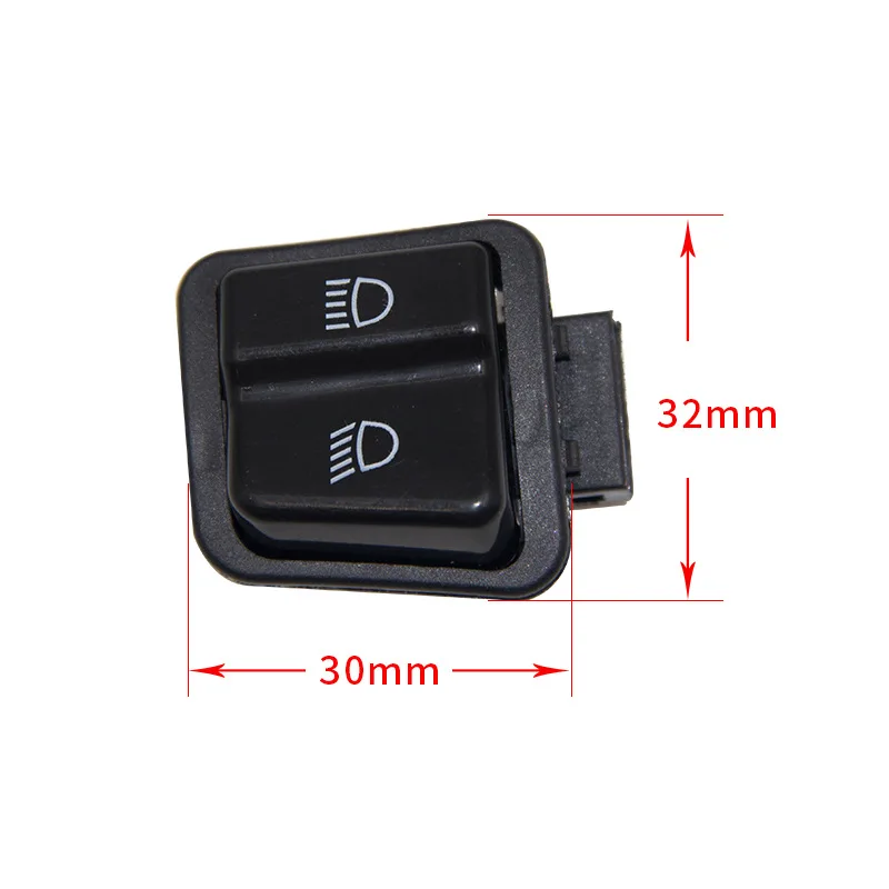 Motorcycle Start High/Low Beam Light Headlight Horn Turn Signal Button Switches Accessories For GY6 ATV Dirt Bike Moped Scooter